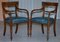 Burr Walnut Regency Extending Dining Table and Chairs, Set of 7 16