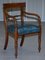 Burr Walnut Regency Extending Dining Table and Chairs, Set of 7 17