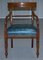Burr Walnut Regency Extending Dining Table and Chairs, Set of 7 18