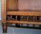 Victorian Oak Library Bookcase with Drawers & Serial Number from Maple & Co. 15