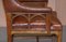 Viktorianische Gothic Revival Pugin Stil Thron Armlehnstühle, 2er Set 19