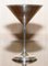 Fully Hallmarked Sterling Silver Martini Glasses, Sheffield, 1996, Set of 2 3