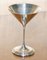 Fully Hallmarked Sterling Silver Martini Glasses, Sheffield, 1996, Set of 2, Image 2