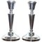 Queen Elizabeth II Sterling Silver Candlesticks, Birmingham, 1972, Set of 2 1