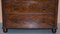 Mueble de escritorio victoriano de madera flameada, Imagen 6