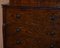 Mueble de escritorio victoriano de madera flameada, Imagen 4