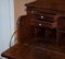 Mueble de escritorio victoriano de madera flameada, Imagen 17