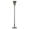Flute Standing Glass and Chrome Lamp from Fontana Arte, Image 1