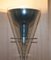 Flute Standing Glass and Chrome Lamp from Fontana Arte 3