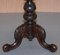 Mesa de costura victoriana de madera nudosa de nogal, Imagen 17
