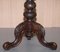 Mesa de costura victoriana de madera nudosa de nogal, Imagen 13