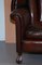 Huge Victorian Brown Leather Barrel Back Suite Sofa Set, 1860s, Set of 2, Image 8