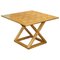 Large Pegged Oak Halo High Bar Table for 8-12 People, Image 1