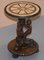 Carved Maidens Bust Side Table, 1800s 2