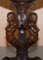 Carved Maidens Bust Side Table, 1800s 10