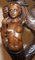 Geschnitzter Maidens Bust Beistelltisch, 1800er 14