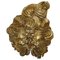 Große goldene vergoldete Pappmaché Wandmaske der Windgötter 1