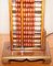 Mid-Century Chinese Rosewood Abacus Lamp 6