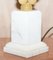 Carrara Marble Base Lamp with Alabaster Grapes by Freddy Rensonnet 6