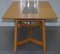 Sycamore Wood and Marble Newlyn Hayrake Dining Table from David Linley 15