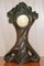 Art Nouveau Cold Painted Bronze Clock by Seth Thomas, 1889 14