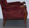 Vintage Carved Rams Head Armchair 13