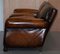 Brown Leather Two Seat Sofa 20