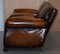 Brown Leather Two Seat Sofa, Image 20