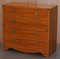 Vintage French Military Campaign Chest of Drawers from Meubles Gautier 3