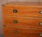 Vintage French Military Campaign Chest of Drawers from Meubles Gautier, Image 6