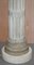 Tall Display Cabinets on Corinthian Pillars with Built-In Lights, Set of 2 5