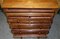 Large 19th Century Light Flamed Hardwood Chest of Drawers with Hidden Drawer, Image 16