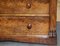 Large 19th Century Light Flamed Hardwood Chest of Drawers with Hidden Drawer, Image 10