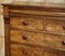 Large 19th Century Light Flamed Hardwood Chest of Drawers with Hidden Drawer, Image 7