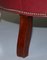 Oxblood Leather Chesterfield Barrel Armchair, Image 15