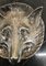 Solid Sterling Silver Pin Tray of a Foxes Head from Asprey London, 1964 3