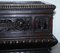 Gothic Revival Carved Wooden Wine Cooler, 1840s 16