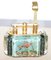 Large Gold-Plated Aquarium Table Lighter from Dunhill, 1950s, Image 7