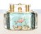 Large Gold-Plated Aquarium Table Lighter from Dunhill, 1950s, Image 3