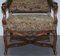 19th Century French Embroidered Armchair, Image 11