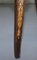 Tabouret de Selle Regency en Noyer Courbé et Doré avec Feuilles d'Acanthe 10