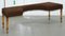 19th Century Fruitwood Biedermeier Large Curved Window Seat Benches, Set of 2 3