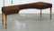 19th Century Fruitwood Biedermeier Large Curved Window Seat Benches, Set of 2, Image 3