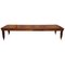 Extendable Oxford Library Dining Table with Leather Top, Image 1