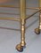 Mid-Century Brass & Glass Nesting Trolley Tables from Maison Bagues, France, Set of 3 19