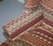 Butaca de orejas de tapicería de lana Kilim con estructura de haya, Imagen 5