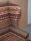 Wingback Armchair in Kilim Wool Upholstery with Beech Frame, Image 7