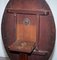 Victorian Walnut and Marquetry Inlaid Tilt Top Oval Side Table 18