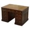 Double Sided Walnut Partner Desk, 1780s 1