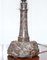 Vintage Cornish Serpentine Marmor Leuchtturm Tischlampe 9